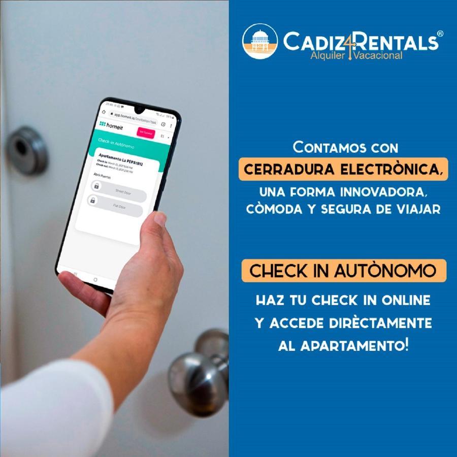 Apartamento La Pepa De Oro By Cadiz4Rentals Luaran gambar